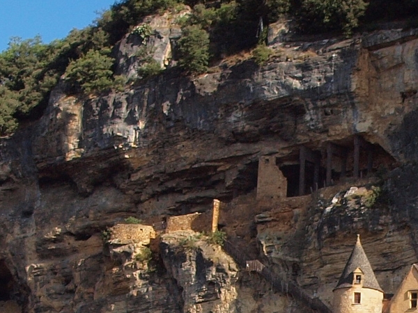 fort troglodytique à La Roque Gageac