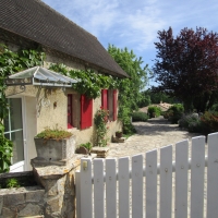 Joli jardin à Labadie