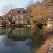 l'eau transparente des sources