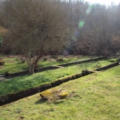 Les canaux du moulin de Ladoux