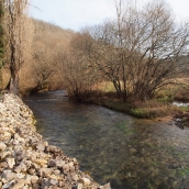 Depuis La Poste, on contemple le Coly si beau