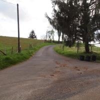 2 - La Croze - continuer tout droit 