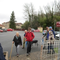 1 - Départ depuis le parking de l'église de Montanceix