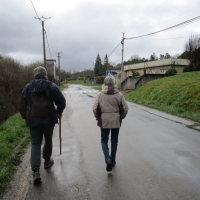 2 - Remonter la route de la Pinière, vous paasez devant l'usine de produits cosmétiques
