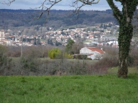Vue panoramique sur St Astier 