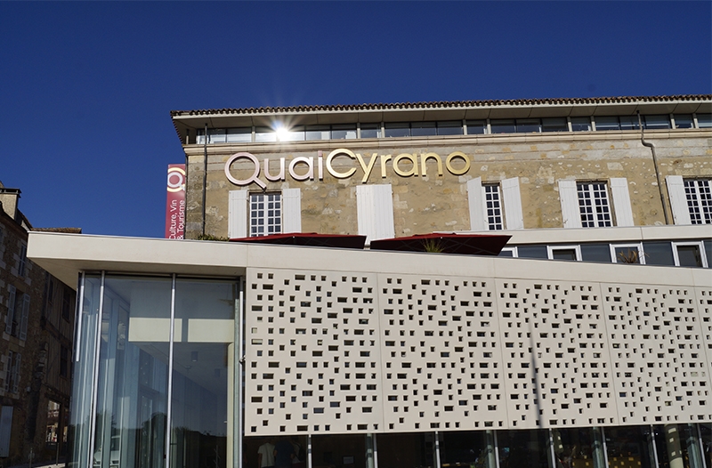 L'office de  tourisme de Bergerac, Quai Cyrano