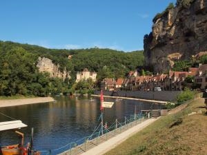 La Roque Gageac - départ des gabarres