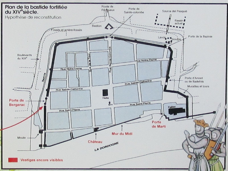 plan bastide