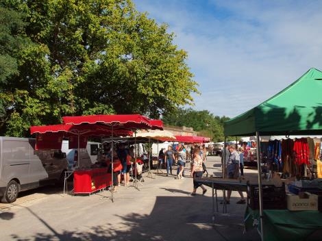 Jour de marché le lundi