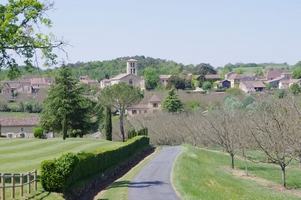 La Bastide de Molières  - entrée du village