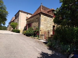 La Bastide de Molières : une rue typique 