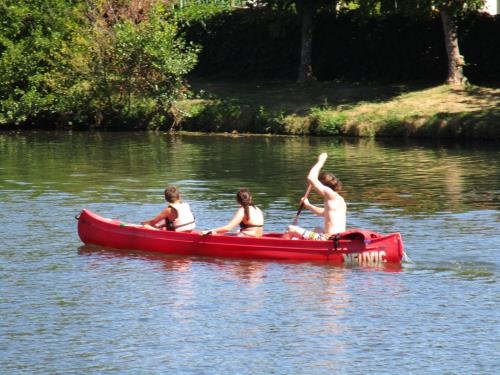 Canoë sur l'Isle