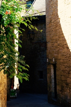 Ruelle typique de la vieille ville Sarlat