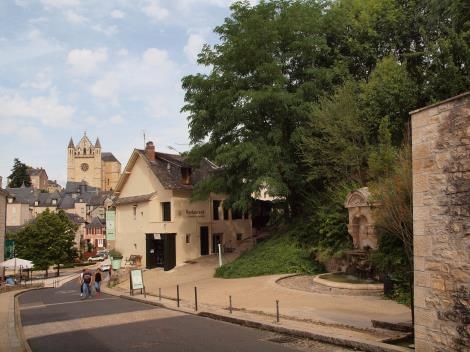 L'entrée des Jardins de l'Imaginaire 