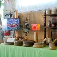 Exposition à St Astier en juillet et en Aout les jours de marché