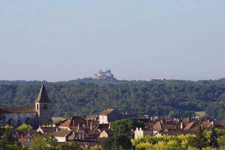 la bastide de Monpazier en Dordogne Périgord