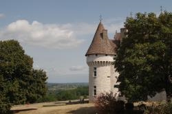 La tour nord du château de Monbazillac