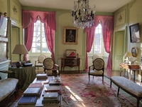 Le chateau de Montréal Périgord le salon