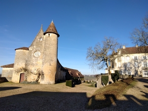 Le château de Montréal à Issac