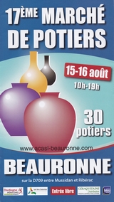 Marché des potiers de Beauronne aout 2020