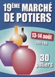 Affiche Marché de Potiers à Beauronne 2022 à Beauronne du 13/08/2022 au 14/08/2022