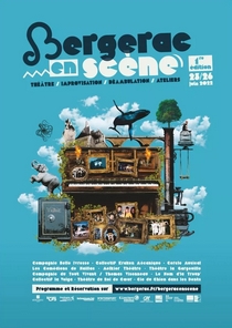 Affiche Festival de Théâtre « Bergerac en Scène » 2022