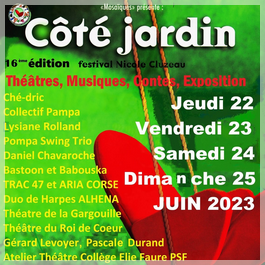 festival-cotejardin-2023 Dordogne