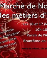 Marché de Noël des métiers d’art à Brantôme 2019