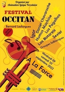 Affiche  Festival Occitan : Rencontras Occitanas 2022