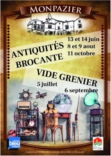 Brocante d'octobre à Monpazier 2019