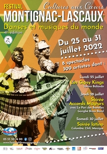 Festival Danse et Musique du monde Montignac 2023