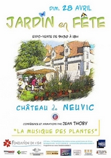 Jardin en fête au château de Neuvic 2019