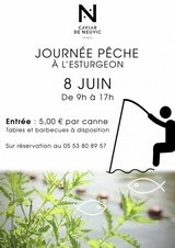Journee Pêche à l'esturgeon - Caviar de Neuvic 2019