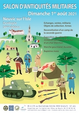Salon Antiquités Militaires Bourse aux armes 2021 à Neuvic en Périgord