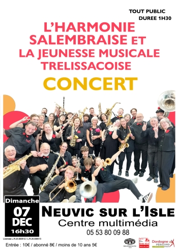 Affiche Concert Harmonie Salembraise 2025