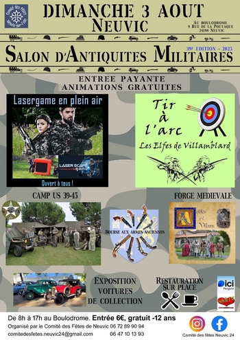 Salon d'antiquités militaires