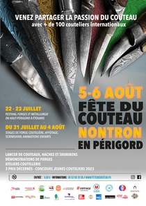 Affiche la Fête du Couteau 2023