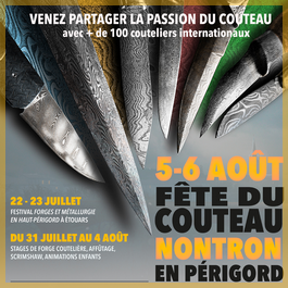 fete-du-couteau-nontron 2023 dordogne