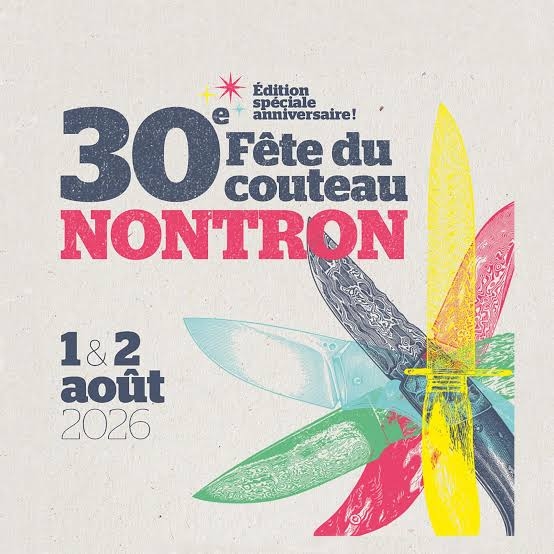 Affiche de la 30e Fête du Couteau à Nontron