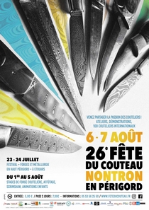 Affiche la Fête du Couteau 2022