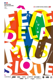 Affiche Fête de la musique Périgueux 2022