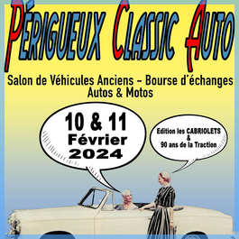 perigueux-classic-auto-2024 Salon de véhicules anciens