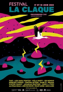 Affiche Festival La Claque 2022