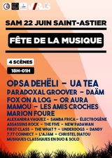 Fête de la musique Saint-Astier 2019