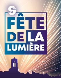 Affiche Fête de la Lumière Saint-astier décembre 2023
