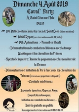 fête du cheval Caval'Party 2019 à Saint-Léon sur L'Isle