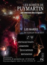 Les soirées de Puymartin 2021