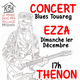 Trio de Blues Touareg EZZA à Thenon le  dimanche 1 décembre 2019