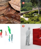 VEZAC  : Exposition d'art contemporain aux Jardins de Marqueyssac