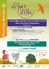 Affiche Festival d’Aqui o d’Alai 2022